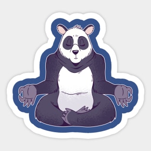 Panda Yoga Sticker